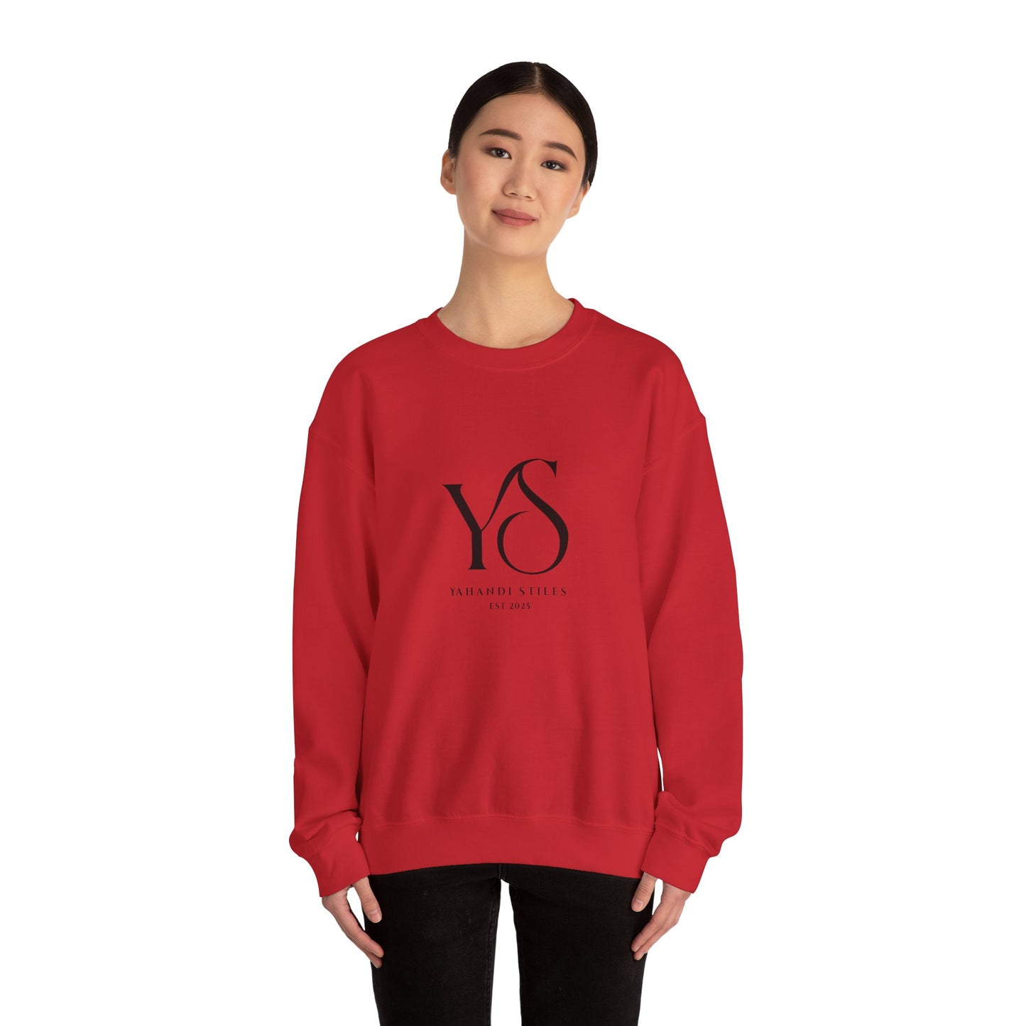 Minimal Logo Crewneck Sweatshirt — YS Monogram Classic