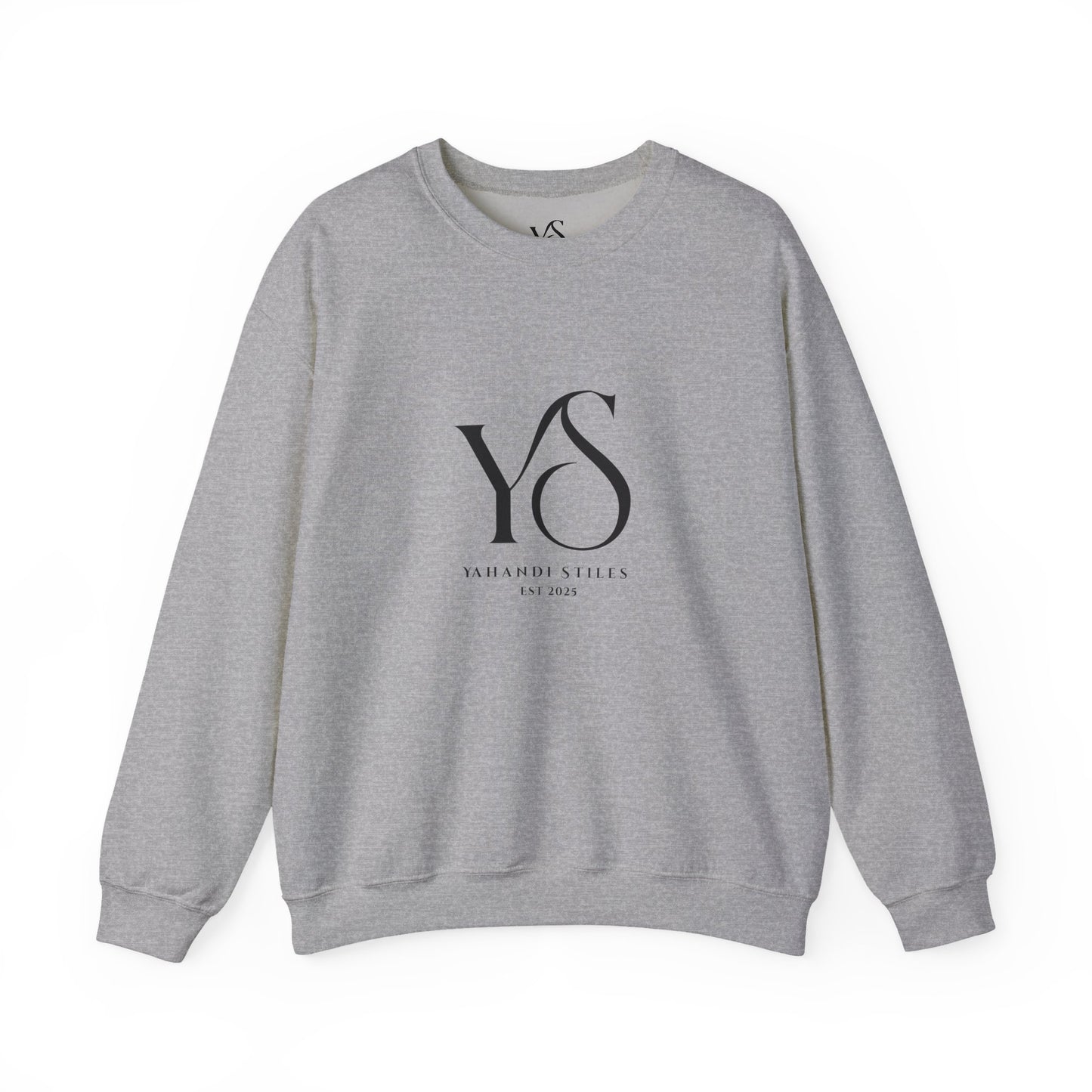 Minimal Logo Crewneck Sweatshirt — YS Monogram Classic