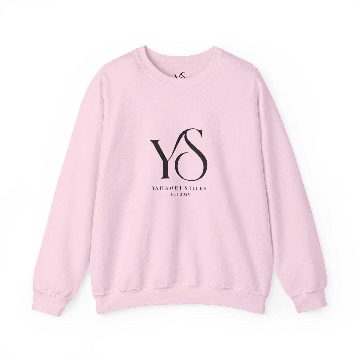 Minimal Logo Crewneck Sweatshirt — YS Monogram Classic