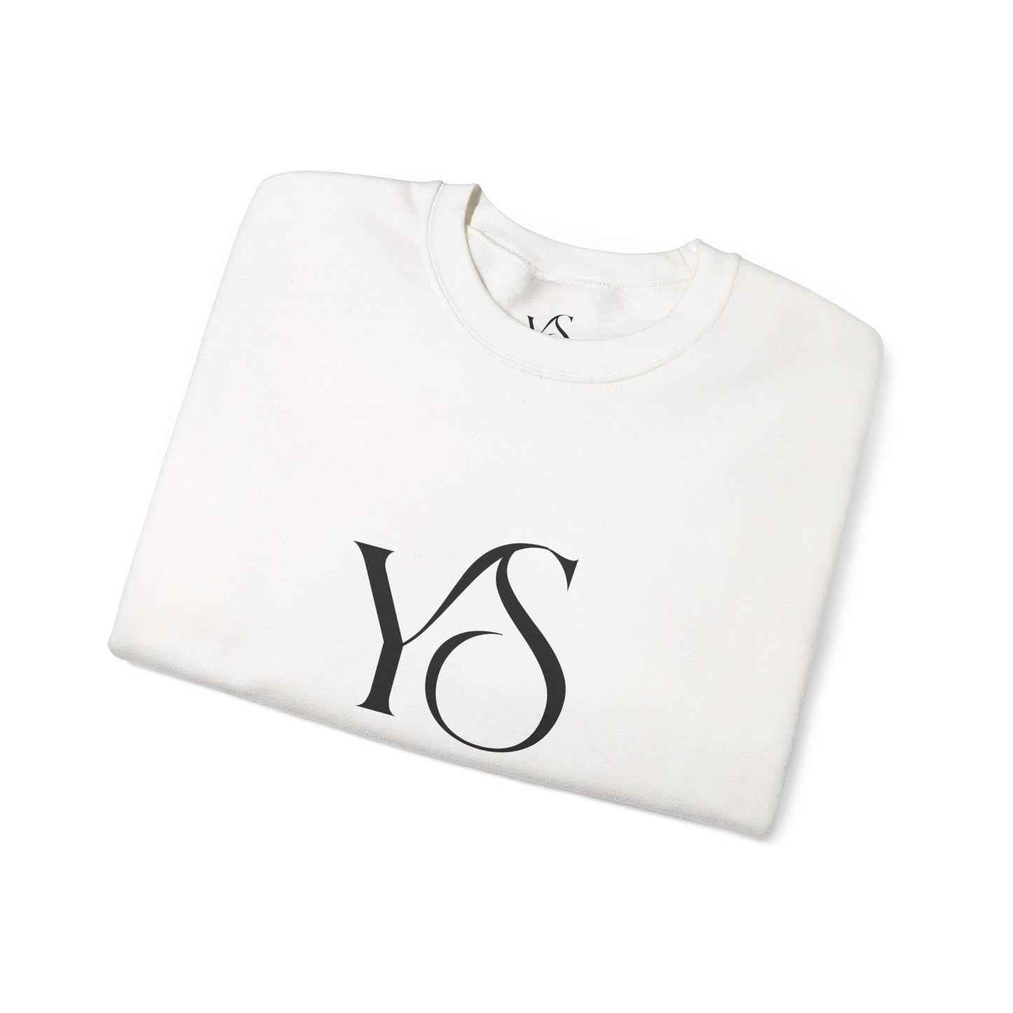 Minimal Logo Crewneck Sweatshirt — YS Monogram Classic