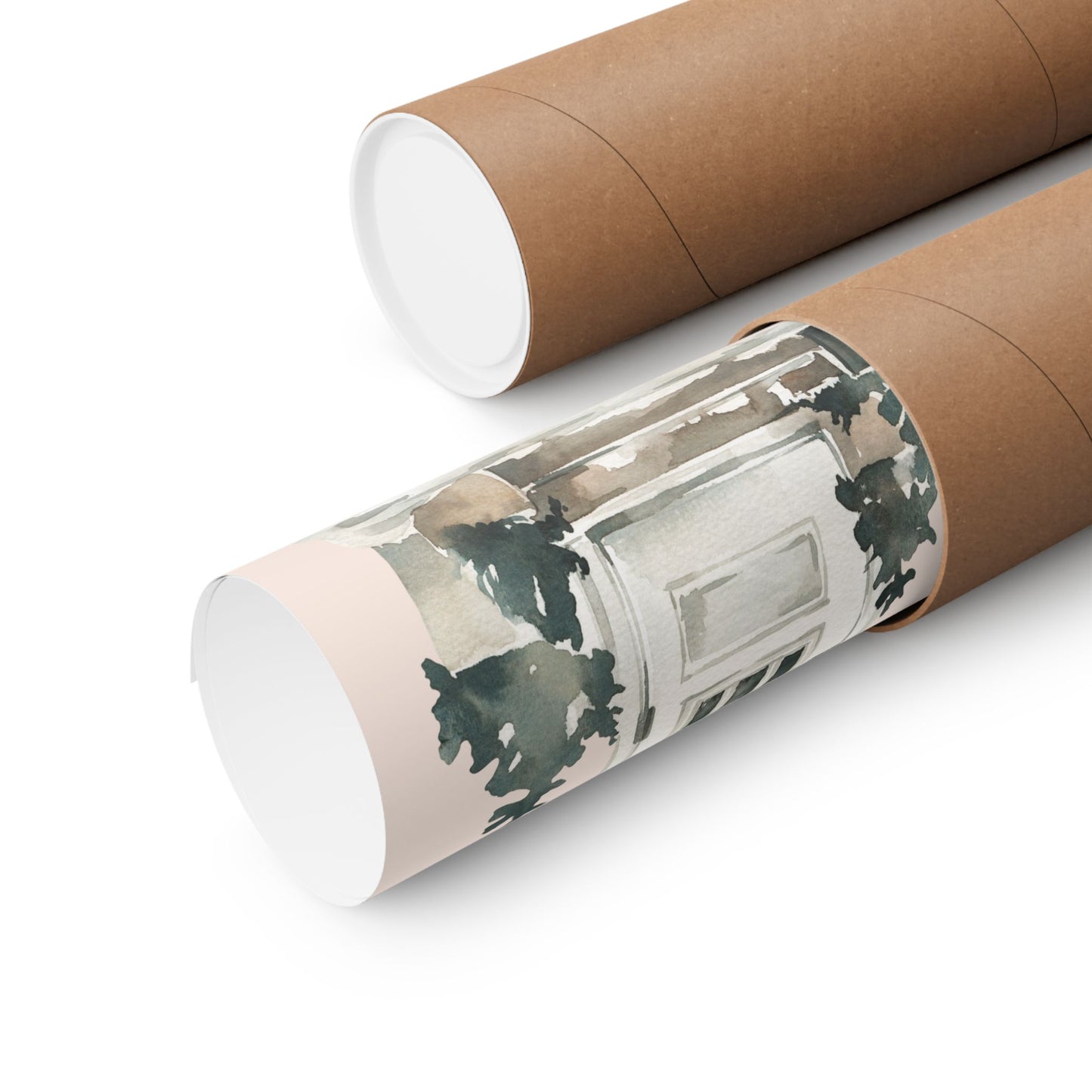 Blessed Home Doorway Matte Poster — Deuteronomy 28:6 Wall Art