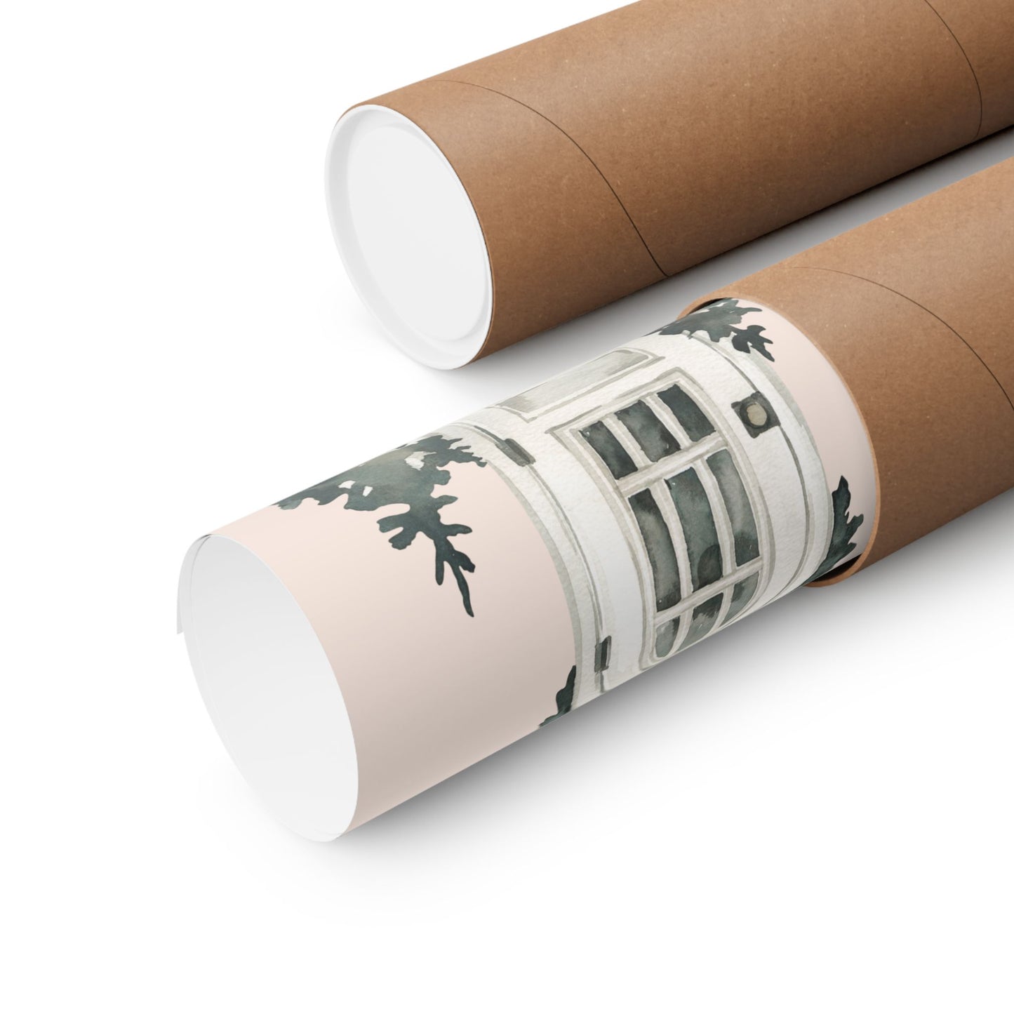 Blessed Home Doorway Matte Poster — Deuteronomy 28:6 Wall Art