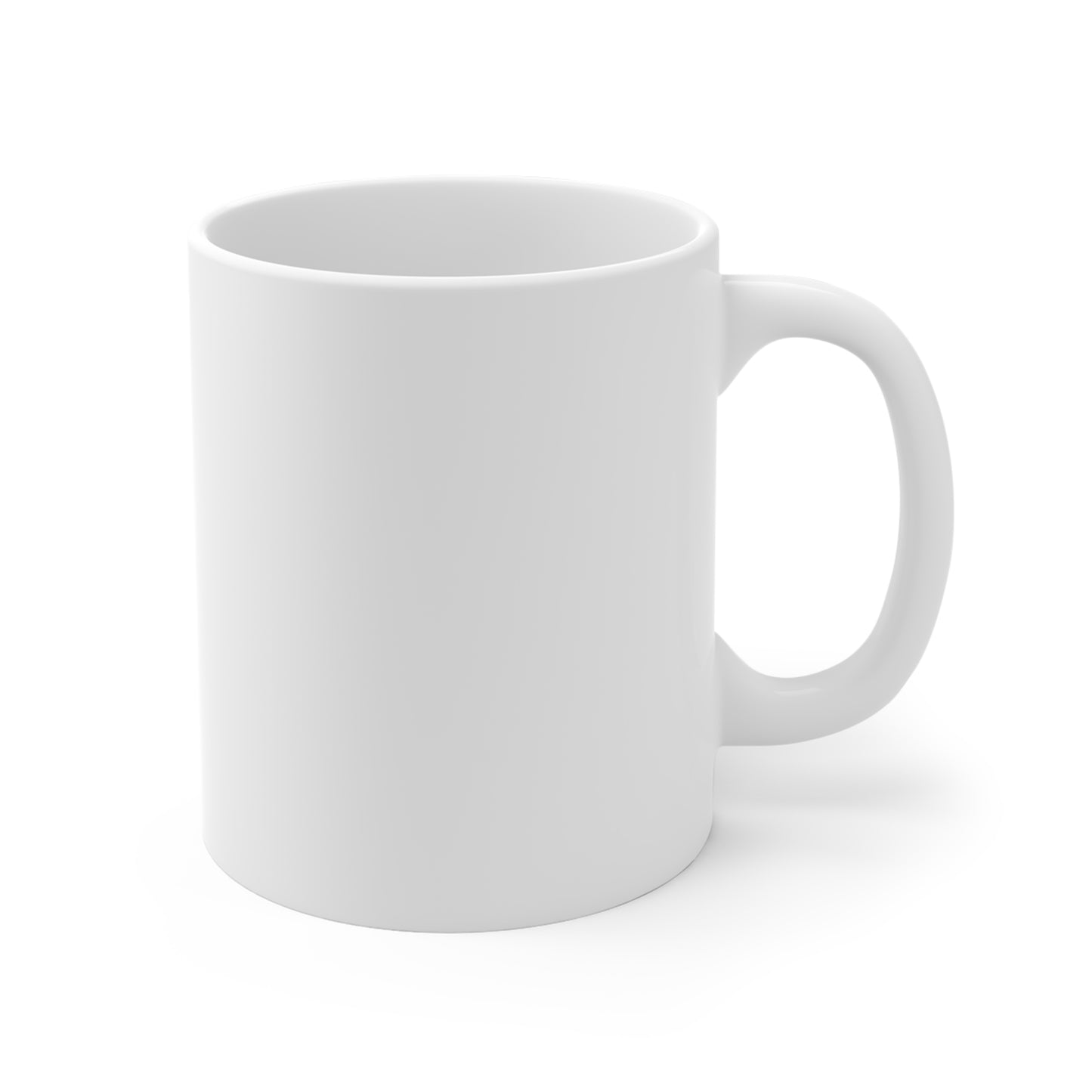 Yahandi Stiles Logo Mug — 11oz White Ceramic Coffee Cup