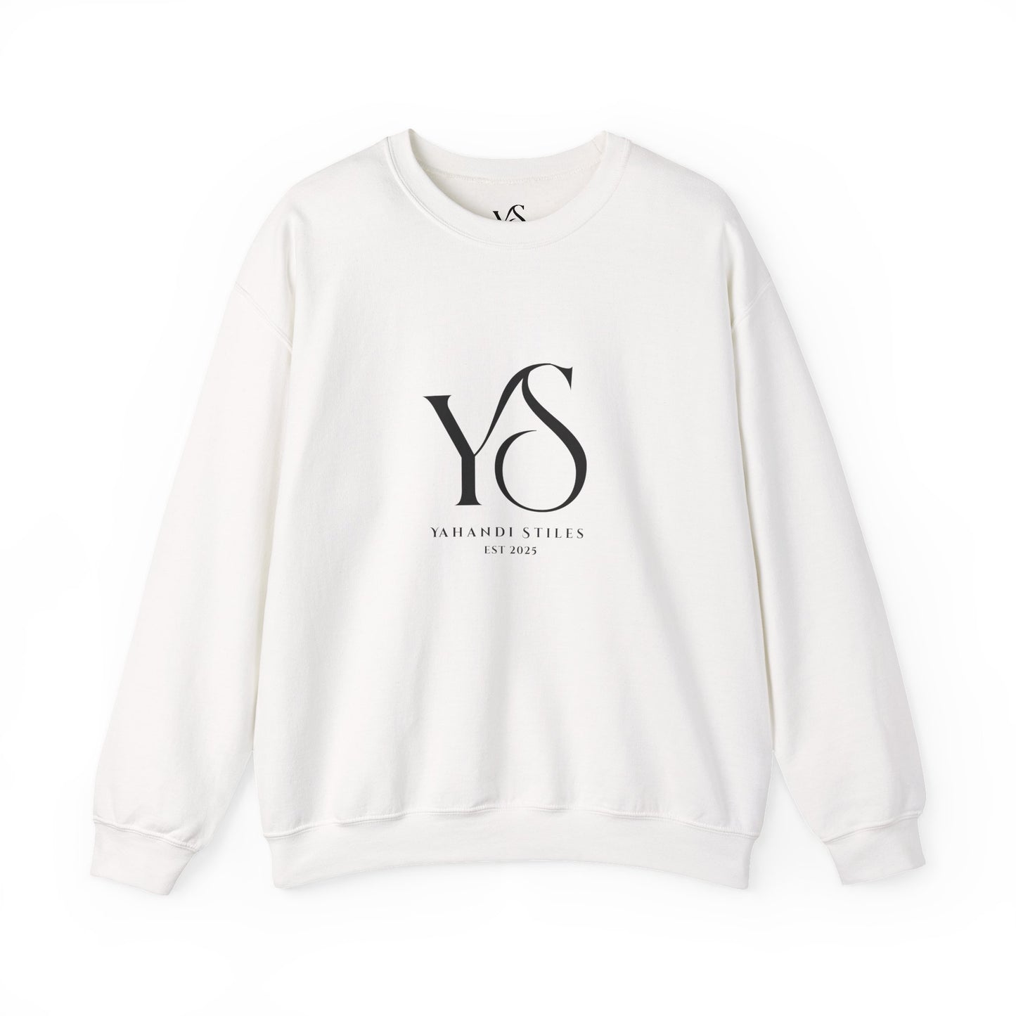 Minimal Logo Crewneck Sweatshirt — YS Monogram Classic