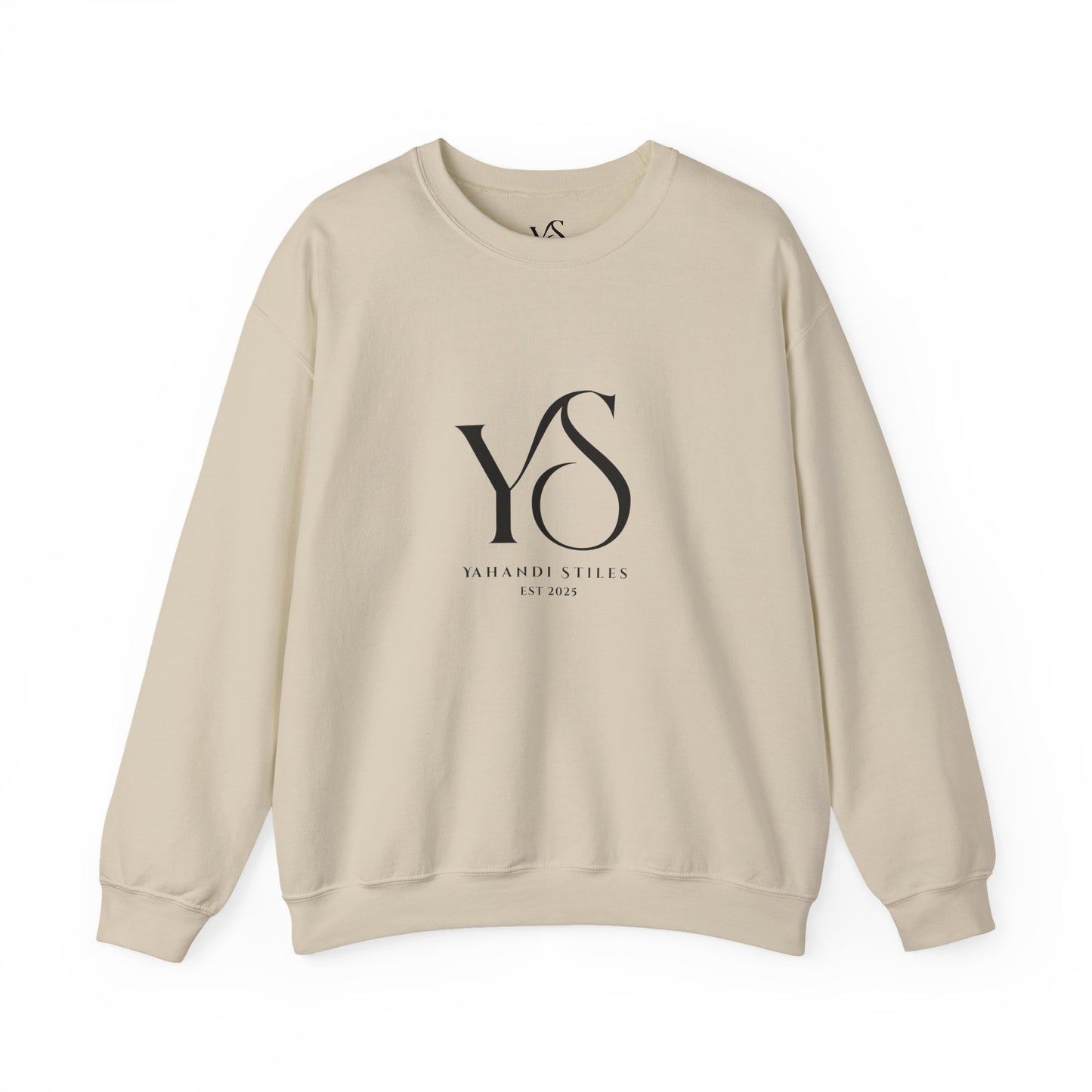 Minimal Logo Crewneck Sweatshirt — YS Monogram Classic