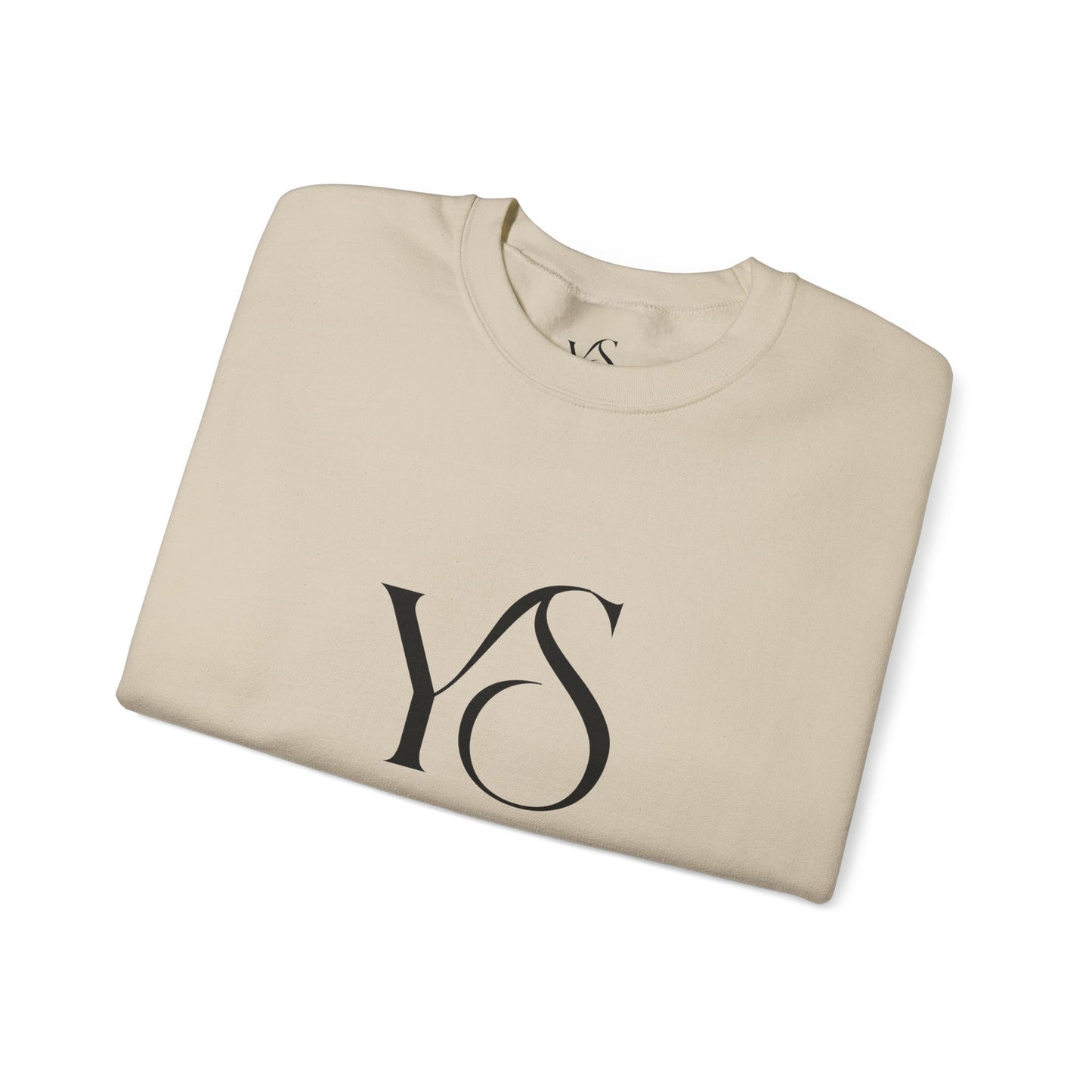 Minimal Logo Crewneck Sweatshirt — YS Monogram Classic