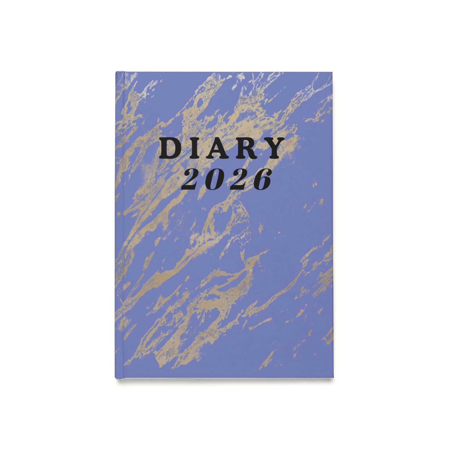 2026 Diary Hardcover Journal — Lavender Marble A5 Planner
