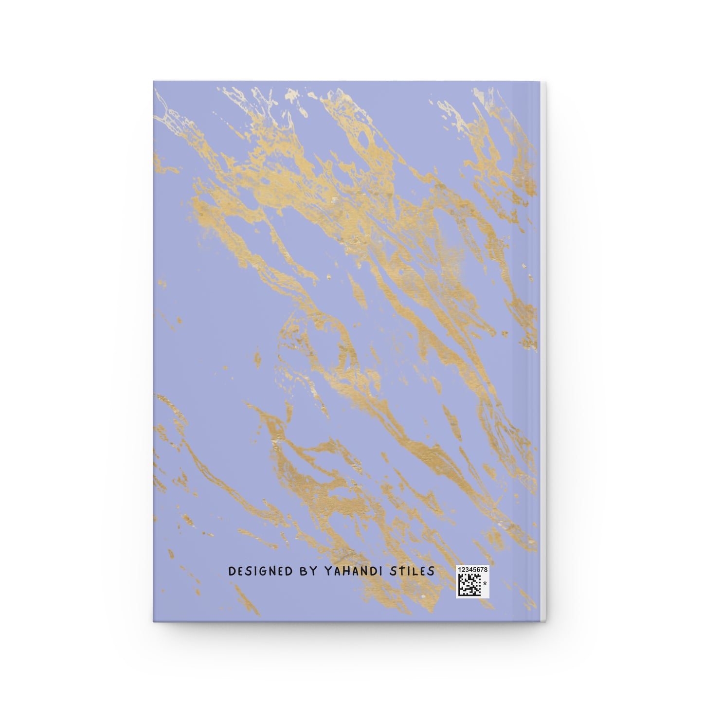 Password Book Hardcover Journal – Lavender Marble "For You Who Likes to Forget"