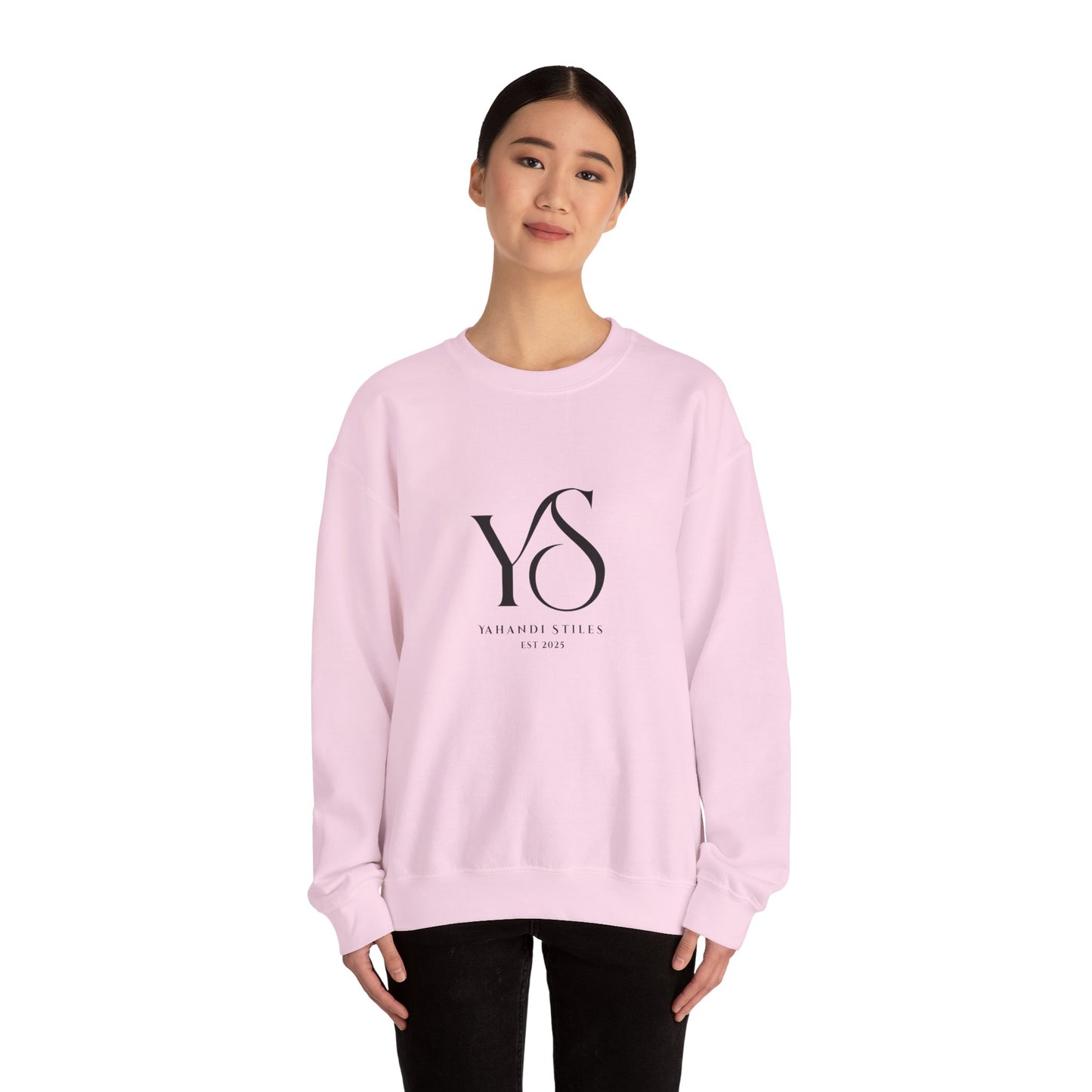 Minimal Logo Crewneck Sweatshirt — YS Monogram Classic